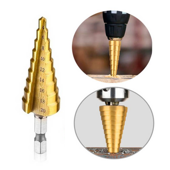 Broca escalonada 4 - 20 mm