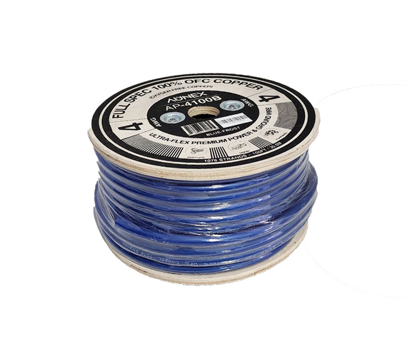 Rollo de Cable calibre #4 Aunex 100%  OFC