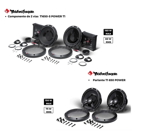 Combo Rockford Serie T1