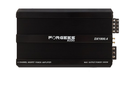 Amplificador DX 1800.4 Forgees 1800W 4 Canales