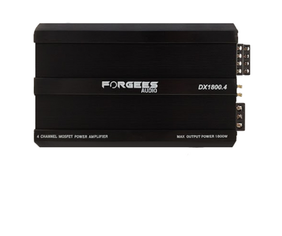Amplificador DX 1800.4 Forgees 1800W 4 Canales