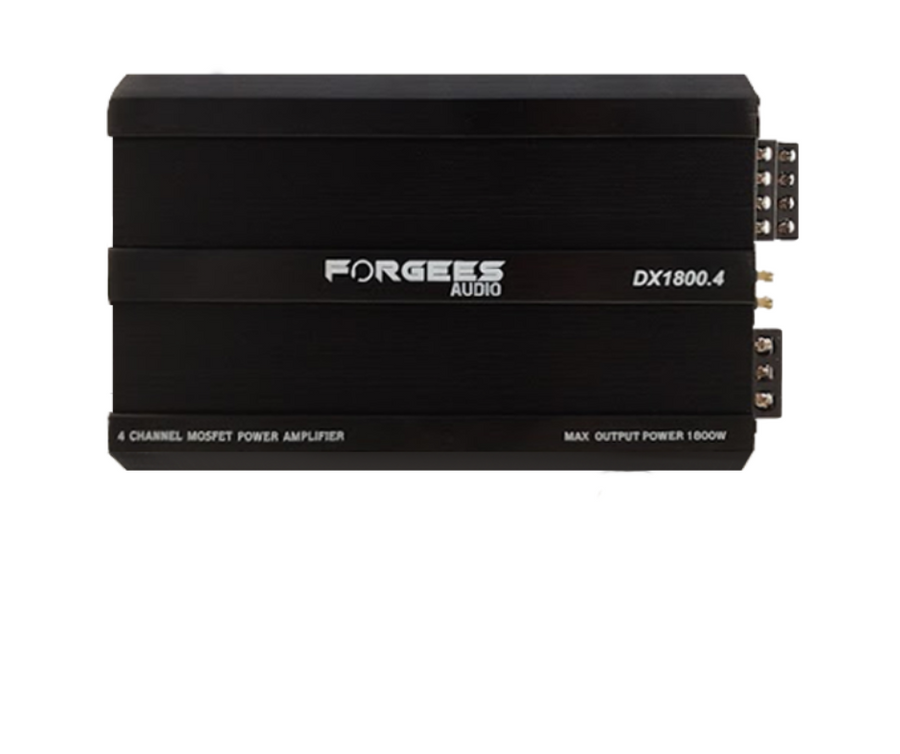 Amplificador DX 1800.4 Forgees 1800W 4 Canales