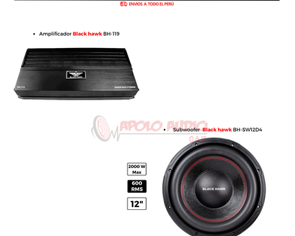 Combo Black Hawk One