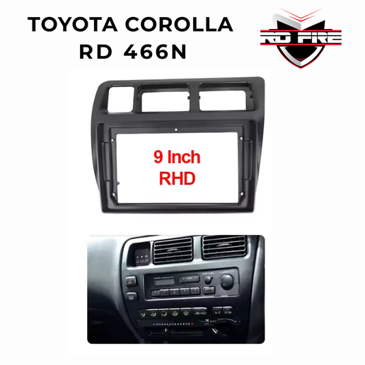 Consola Toyota Corolla 1991-1995  9" Pulgadas RHD
