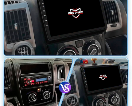 Consola Fiat Ducato 2006-2016  9" Pulgadas