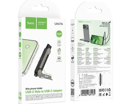 Adaptador Cable HOCO UA47A Tipo C  Carga Rapida