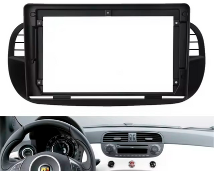 Consola Fiat 500 2007-2015 9" Pulgadas