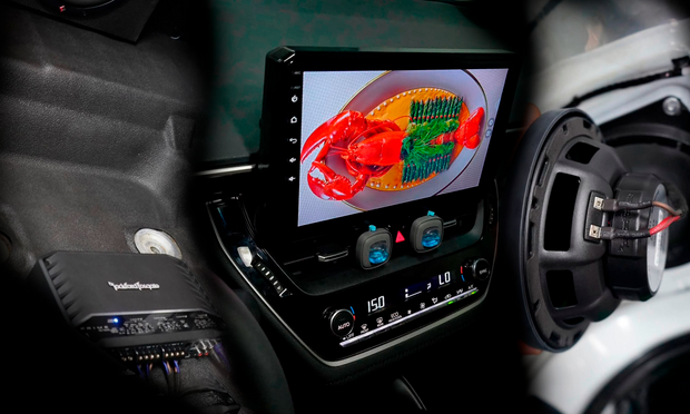 <h3><em><strong>"</strong></em><strong> Sistema de sonido e entretenimiento completo </strong><em><strong>"</strong></em></h3>