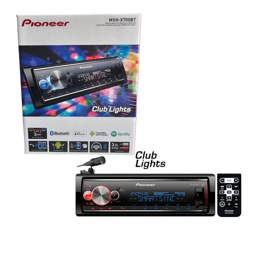 Autoradio pioneer mvh-x700bt Bluetooth con pantalla a colores