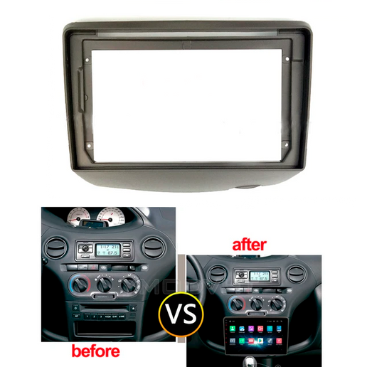 Consola Toyota Yaris / Vitz / Echo 1999-2005 9" Pulgadas