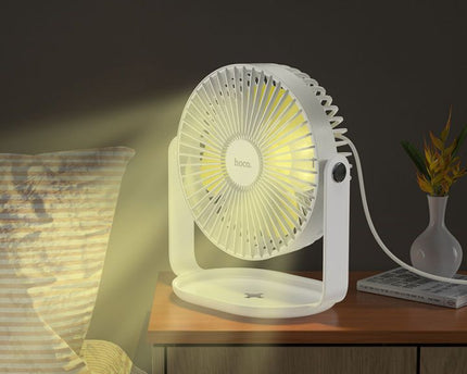 Potente Ventilador de escritorio multifuncional Hoco F14