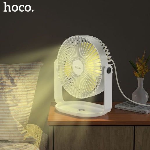 Potente Ventilador de escritorio multifuncional Hoco F14