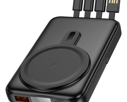 Batería externa HOCO J135 con carga inalámbrica de 22,5 W y 10000 mAh.