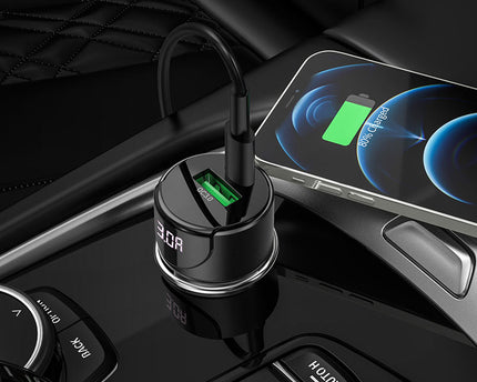 Cargador de coche HOCO Z42 + Voltaje de Carga