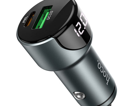 Cargador de coche HOCO Z42 + Voltaje de Carga