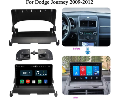 Consola Dodge Journey 2009-2012  9" Pulgadas