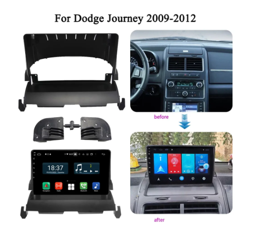 Consola Dodge Journey 2009-2012  9" Pulgadas