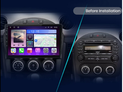 Consola Mazda Mx5 2008-2015  9" Pulgadas