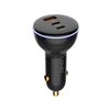 Cargador Tipo cigarrera para Coche  USB C NEGRO 100W Ldnio C102