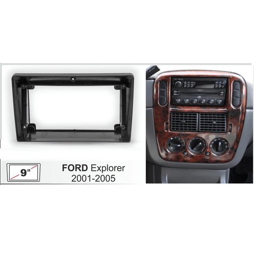 Consola Ford Explorer 2001-2005 9" Pulgadas