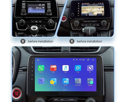 Consola Honda Crv 2016-2022 9" Pulgadas