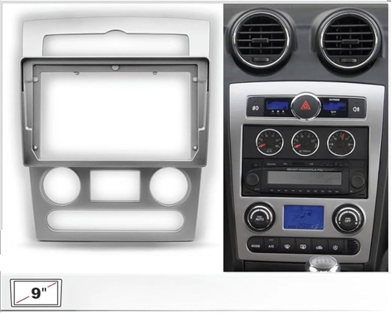 Consola Hyundai Rohens Coupe 2004-2006 9" Pulgadas