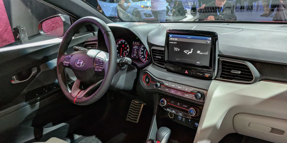 Consola Hyundai Veloster 2019+ 9" Pulgadas