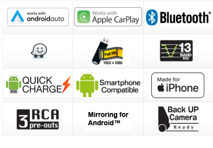 Autoradio Pioneer DMH-A4450BT 7" Pulgadas