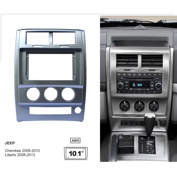 Consola Jeep Liberty/ Limited 2008-2012 10" Pulgadas