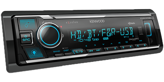 Autoradio Kenwood KMM-X705 5.0v