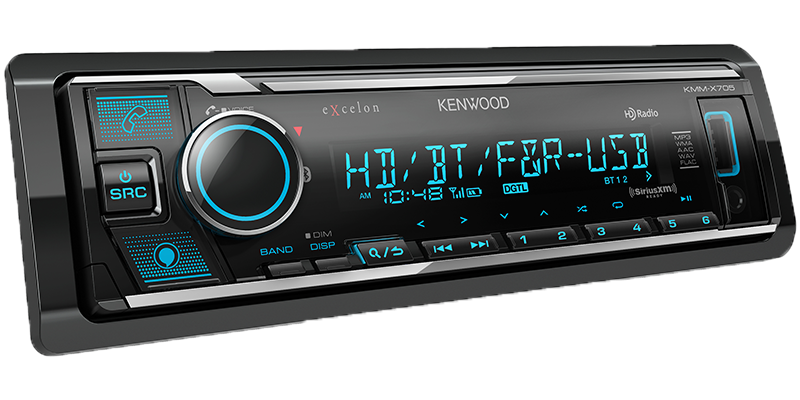 Autoradio Kenwood KMM-X705 5.0v