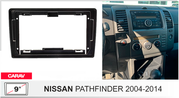 Consola Nissan Navara / PathFinder 2006-2012 9 Pulgadas