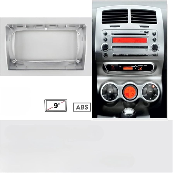 Consola Toyota Ist / Urban Cruiser 2007-2016 9" Pulgadas