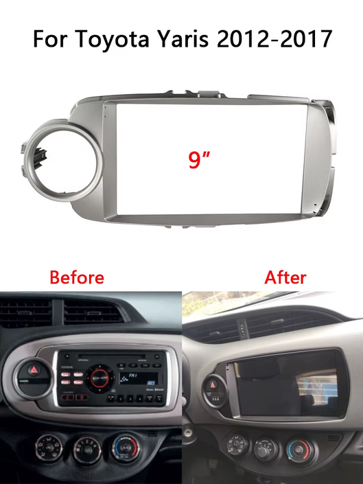 Consola Toyota Vitz / yaris 2012  9" Pulgadas