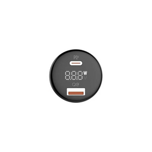 Cargador de auto LDNIO 100W 2 en 1 tipo C y USB QC3.0