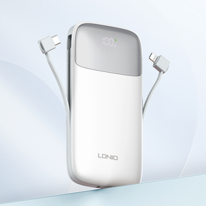 Cargador Portatil  de carga rápida LDNIO PQ19 10000mAh 22,5W