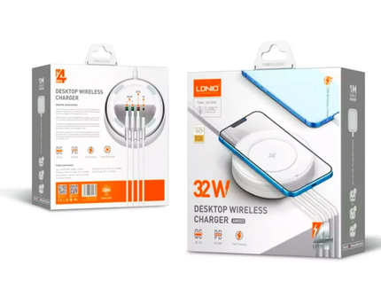 Cargador inalambrico de mesa  LDNIO AW003