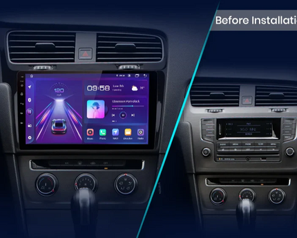 Consola Volkswagen golf 7 2013-2017 10" Pulgadas