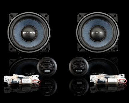 Componentes de 2 vias Gladen ALPHA100G2 4 Pulgadas