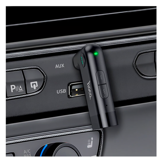 Receptor Bluetooth Auxiliar USB 35mm USB para Automóvil Hoco E53
