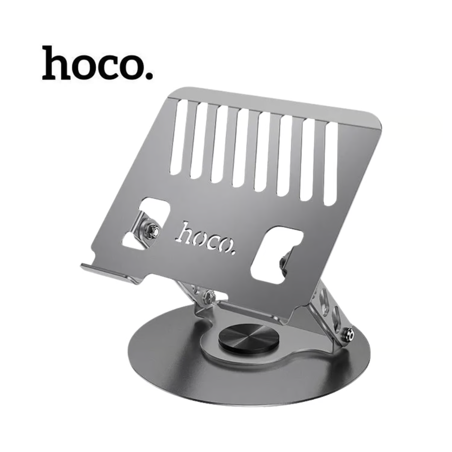 Soporte de Aluminio para Laptop Plegable Ajustable Giratorio HOCO DH21