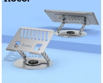 Soporte de Aluminio para Laptop Plegable Ajustable Giratorio HOCO DH21