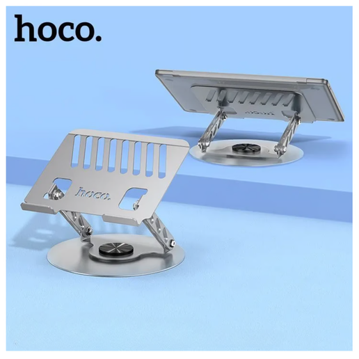 Soporte de Aluminio para Laptop Plegable Ajustable Giratorio HOCO DH21