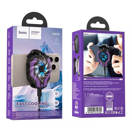 Enfriador Rgb Para Celular Hoco GM26