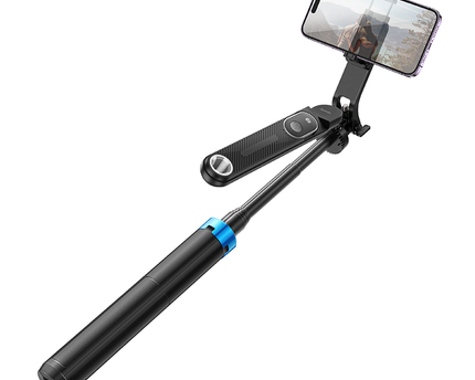 Trípode de hoco (4 pies ultra estable) / inalámbrico selfie stick antivibration en aleación de aluminio