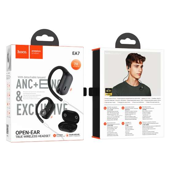 Auriculares inalámbricos EA7 con estuche de carga
