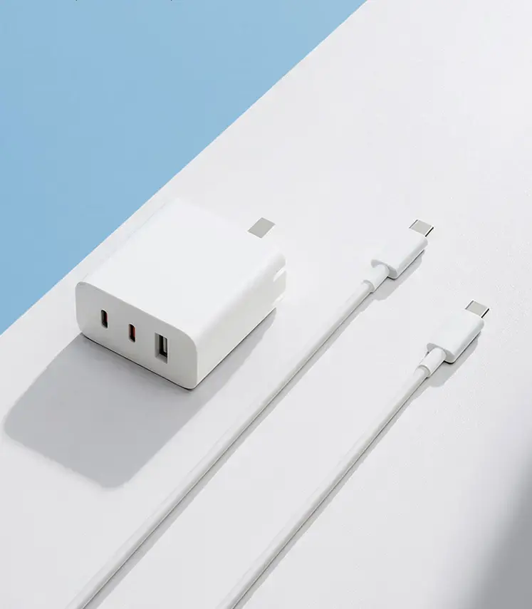 Cargador Xiaomi GaN Charger White 67W(2C1A)