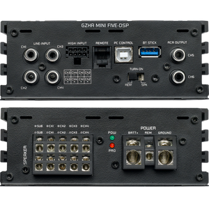 Amplificador Ground Zero 5 canales GZHA MINI FIVE-DSP