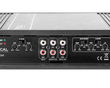 Amplificador Focal Auditor AP-4340 4 canales