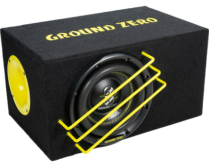 Subwoofer Amplificado ground Zero GZRB 20SPL-ACT 8"  280 rms